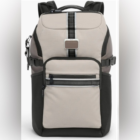 Tumi Alpha Bravo Reserve unisex Backpack Chalk - Picture 9 of 9